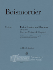 Little Sonatas and Chaconne op. 66 for two Violoncellos (Bassoons)